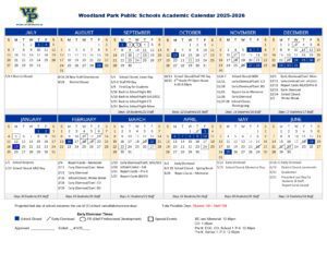 Woodland Park School District Calendar