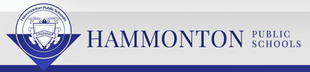HAMMONTON PUBLIC SCHOOLS  Calendar 26-27 Updates Logo