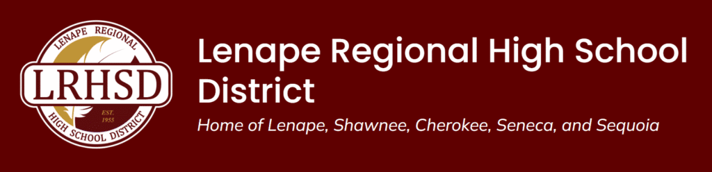 Lenape Reginal High School District calendar
