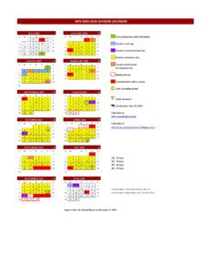winchester Public Schools Calendar