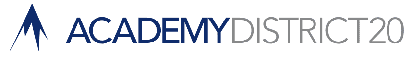 Academy District 20 26-27 Calendar Updates Logo