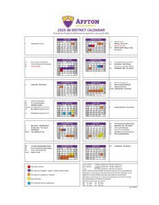 affton school district calendar