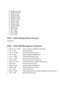 Carmel Clay Schools Calendar