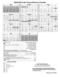 East Troy Community School District CALENDAR
