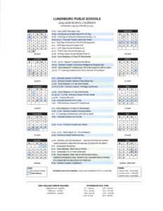 LUNENBURG PUBLIC SCHOOLS