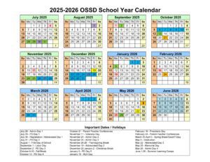 Oneida Special School District CALENDAR