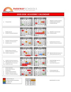 parkway schools CALENDAR