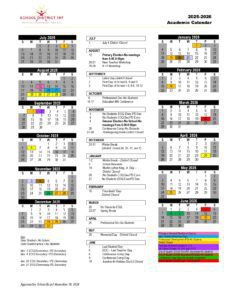 School District 197 Calendar 25-26