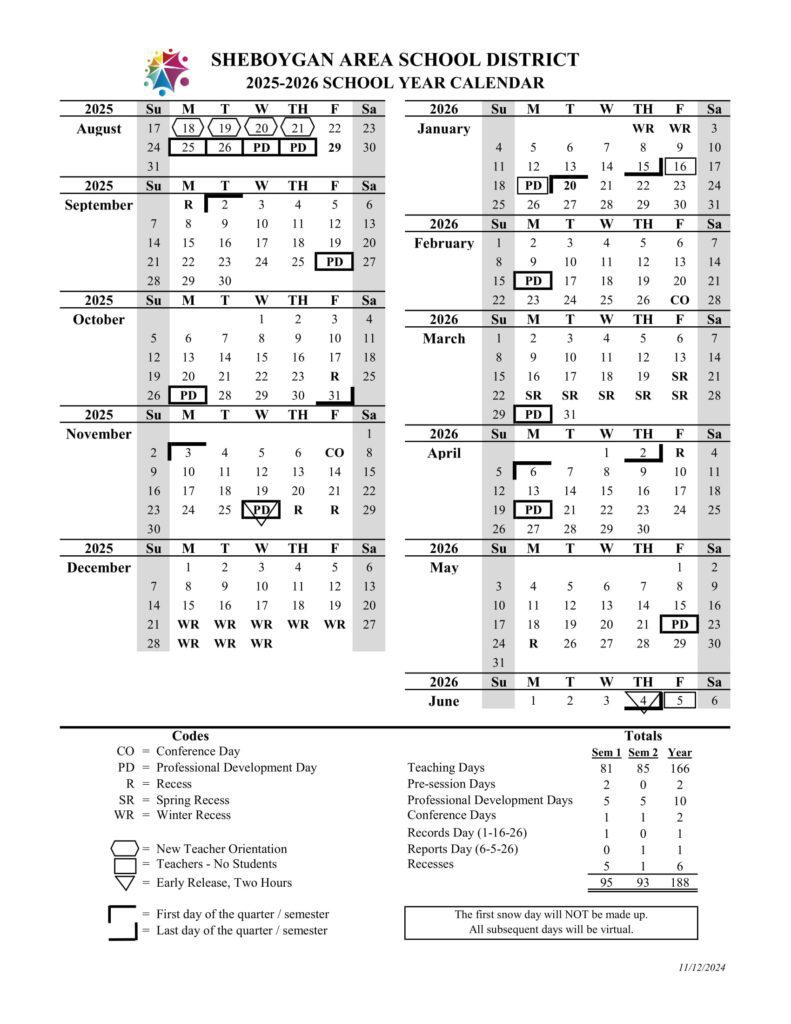 SHEBOYGAN AREA SCHOOL DISTRICT (2)