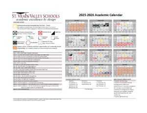 ST. VRAIN VALLEY SCHOOLS 25-26