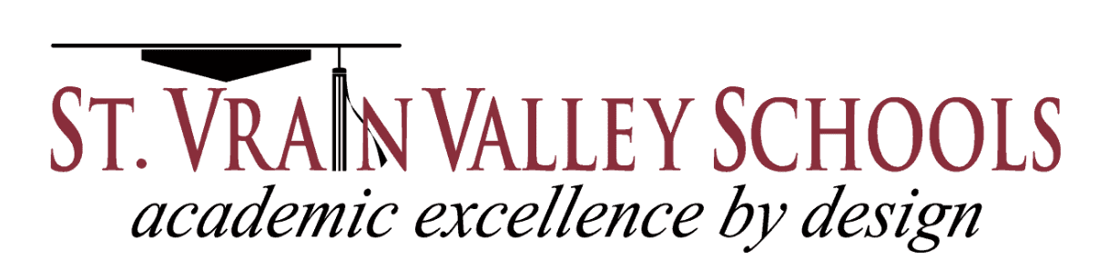 St. Vrain Valley Schools 26-27 Calendar Updates Logo