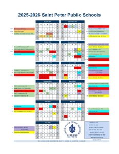 Saint Peter Public Schools CALENDAR