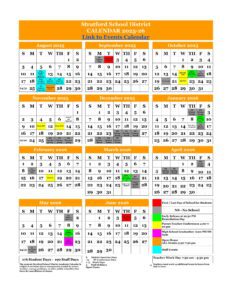 Stratford School District CALENDAR