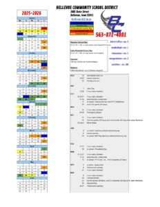 BELLEVUE COMMUNITY SCHOOL DISTRICT 25-26