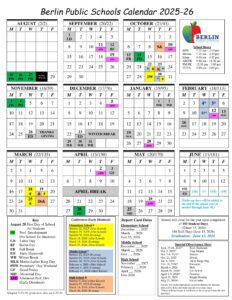 berlin public schools calendar