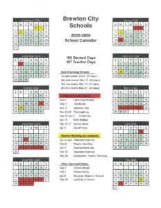 Brewton City Schools, 25-26