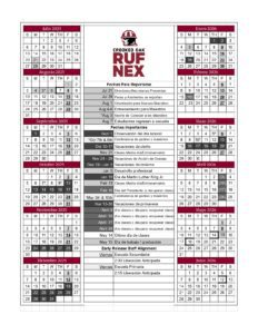 Crooked Oak Public Schools calendar