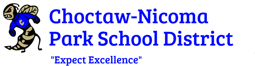 Choctaw Nicoma Park Schools Calendar 26-27 Updates Logo