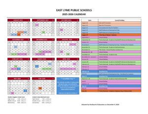 EAST LYME PUBLIC SCHOOLS 25-26