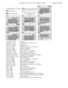 Eagle Point School District 9 25-26, 1 calendar