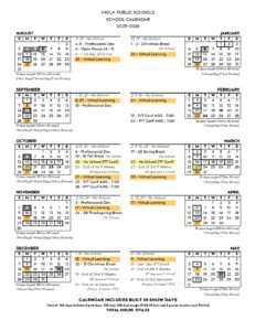 Inola Public Schools CALENDAR