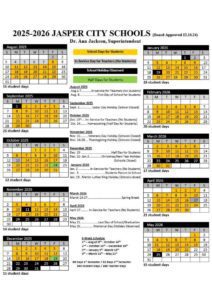 JASPER CITY SCHOOLS 25-26