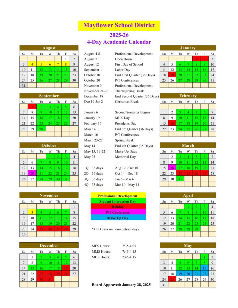 Mayflower School District _ Home
