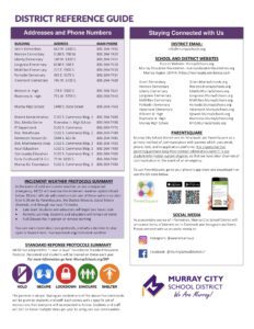 murray city school calendar