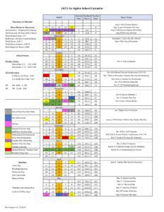 Ogden Community Schools calendar