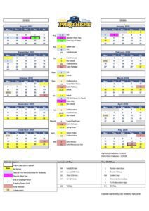 USD 309 calendar