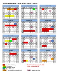 Pearl River County School District 25-26