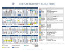 REGIONAL SCHOOL DISTRICT 13 25-26, 1