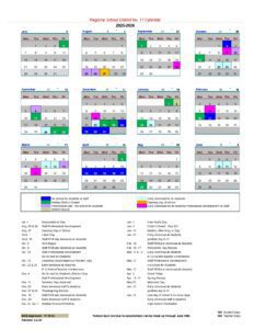 Regional School District 17 calendar