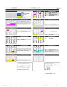 Rockc castle County Schools calendar