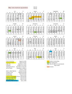 salt Lake City School District calendar