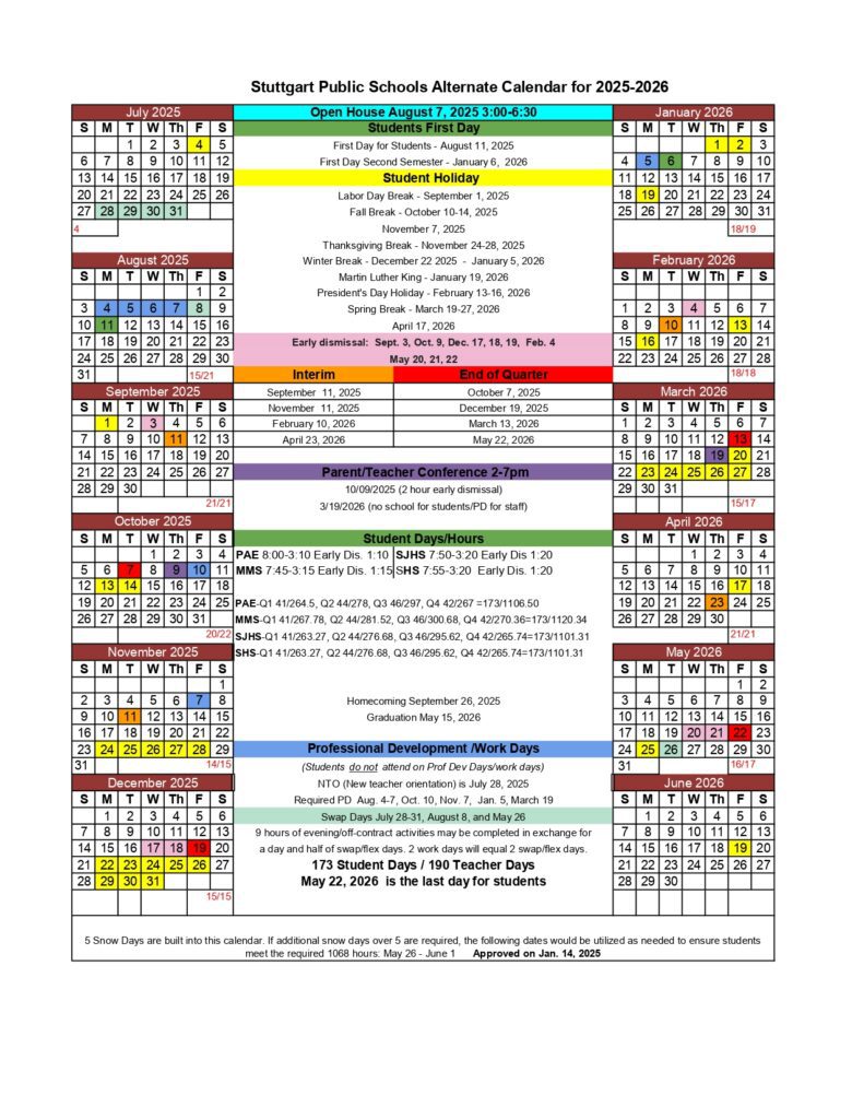 Stuttgart Public Schools 25-26, 1