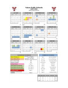 YUKON PUBLIC SCHOOLS calendar