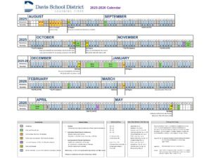 davis school district calendar