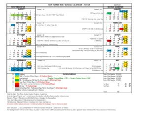 BON HOMME school calendar
