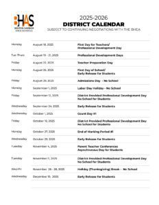 Benton Harbor Area Schools25-26,1