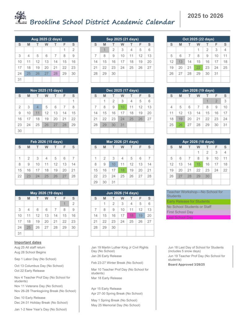 Brookline School District