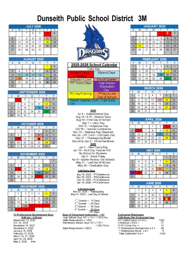 Dunseith Public School District 3M 25-26