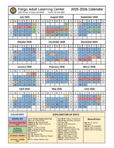 Fargo Adult Learning Center 25-26
