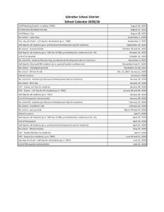 Gibraltar School District