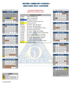 OXFORD COMMUNITY SCHOOLS