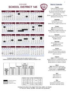 SCHOOL DISTRICT 145 25-26