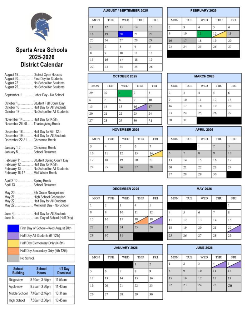 Sparta Area Schools mi