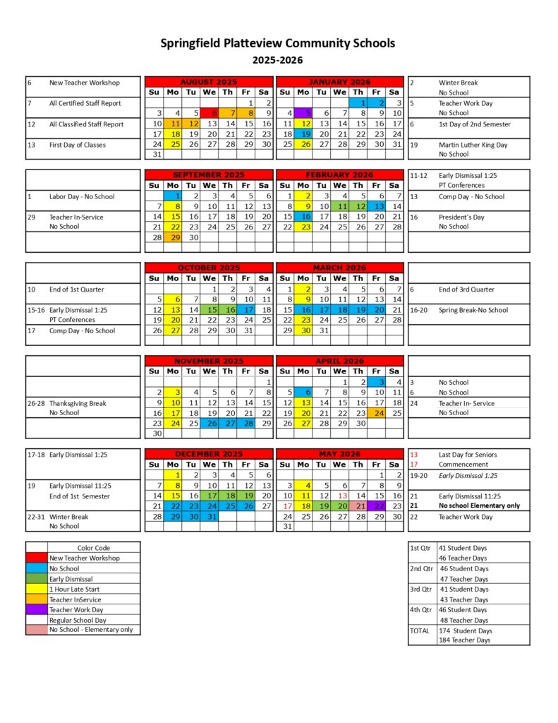 Springfield Platteview Community Schools 25-26