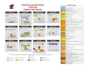 Vestaburg Community School25-26 calendar