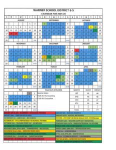 WARNER SCHOOL DISTRICT 6-5 25-26